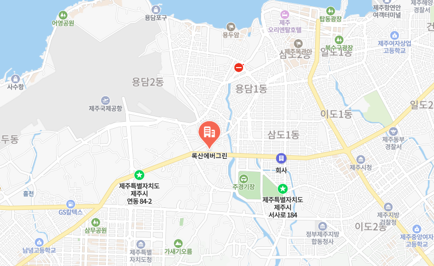 록산에버그린 본사 위치 지도 미리보기